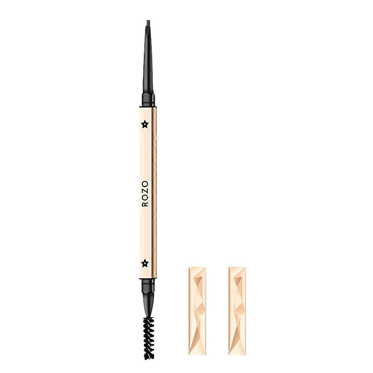 Waterproof Eyebrow PencilProfessional Brow Enhancing Kit With Eyebrow Brush.Create Natural Eyebrows and Keep Them All Day, Dark brown