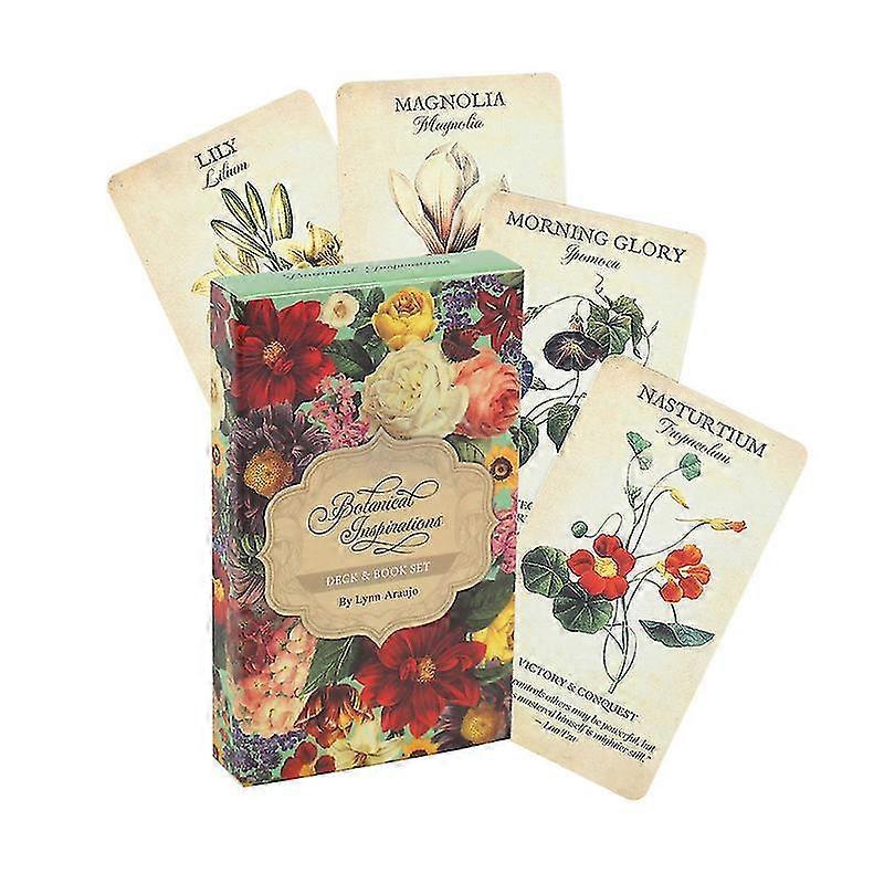 44 Pcs Wizards Tarot Card Deck Based Deck English Version Playing Game Toy Divination Fortune Game