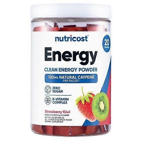 Nutricost Energy Complex Stickpacks Strawberry Kiwi ,20 Sticks
