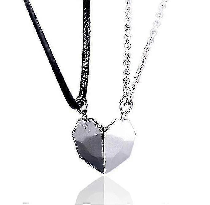Two S Pendant Necklaces For Couple
