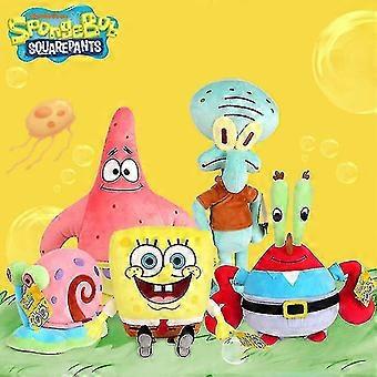 Peluche SpongeBob Mr. Krabs 38 Cm – Officielle Et Toute Douce