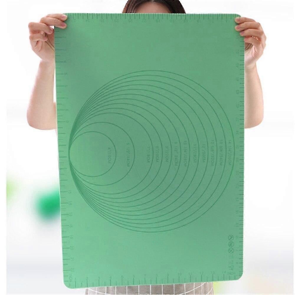 silicone 40*60cm dough 1.5cm thick baking cake stick rolling