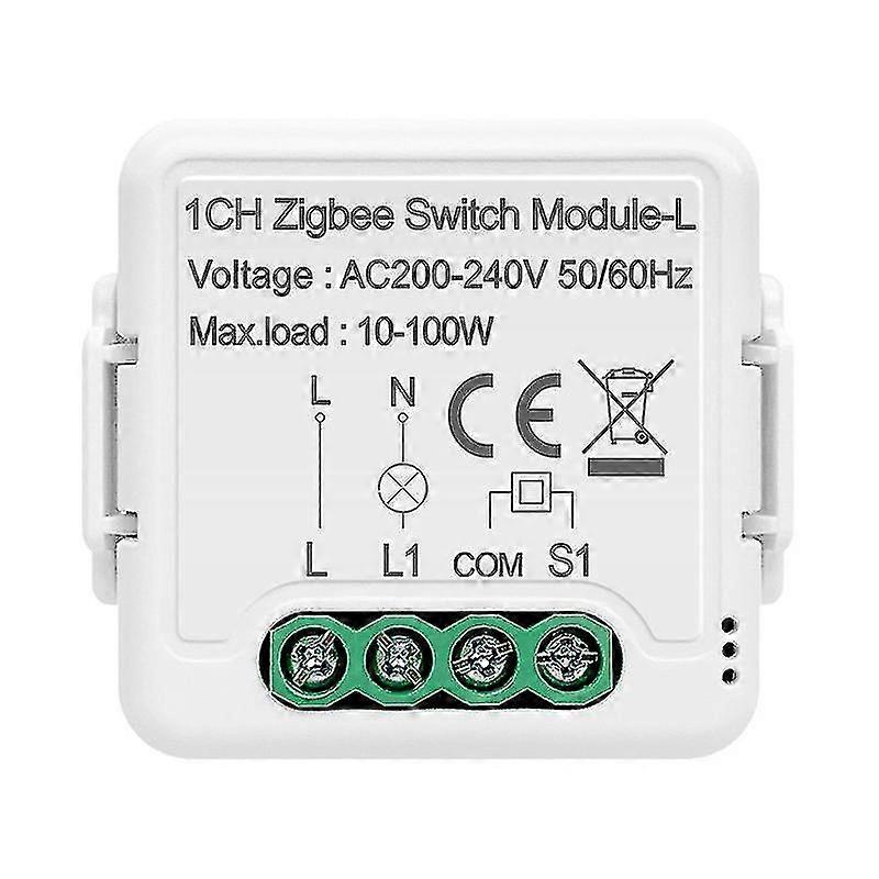 Zigbee 3.0 Tuya Dimmer Single Fire Switch Module - Interrupteur d’éclairage sans fil 1/2/3 voies