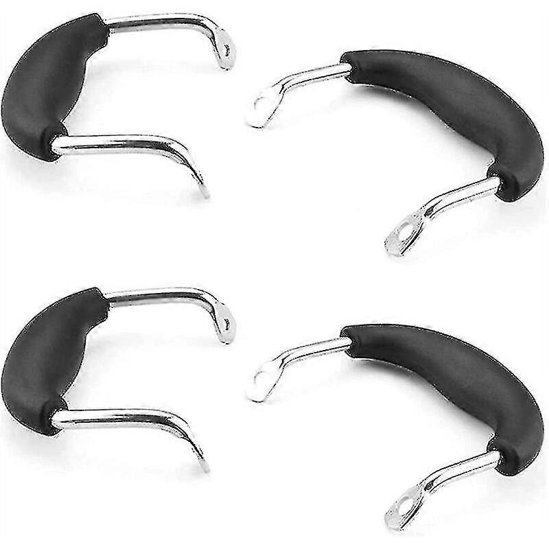 4 Pcs Pot Handle Pan Ear Replacement Stainless Steel Replacement Side Handle Cookware Accessories 9.8cm