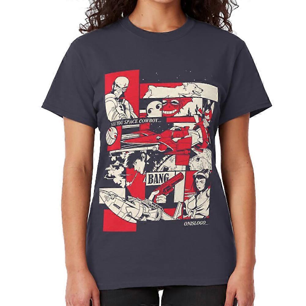 Bebop Pattern T-shirt