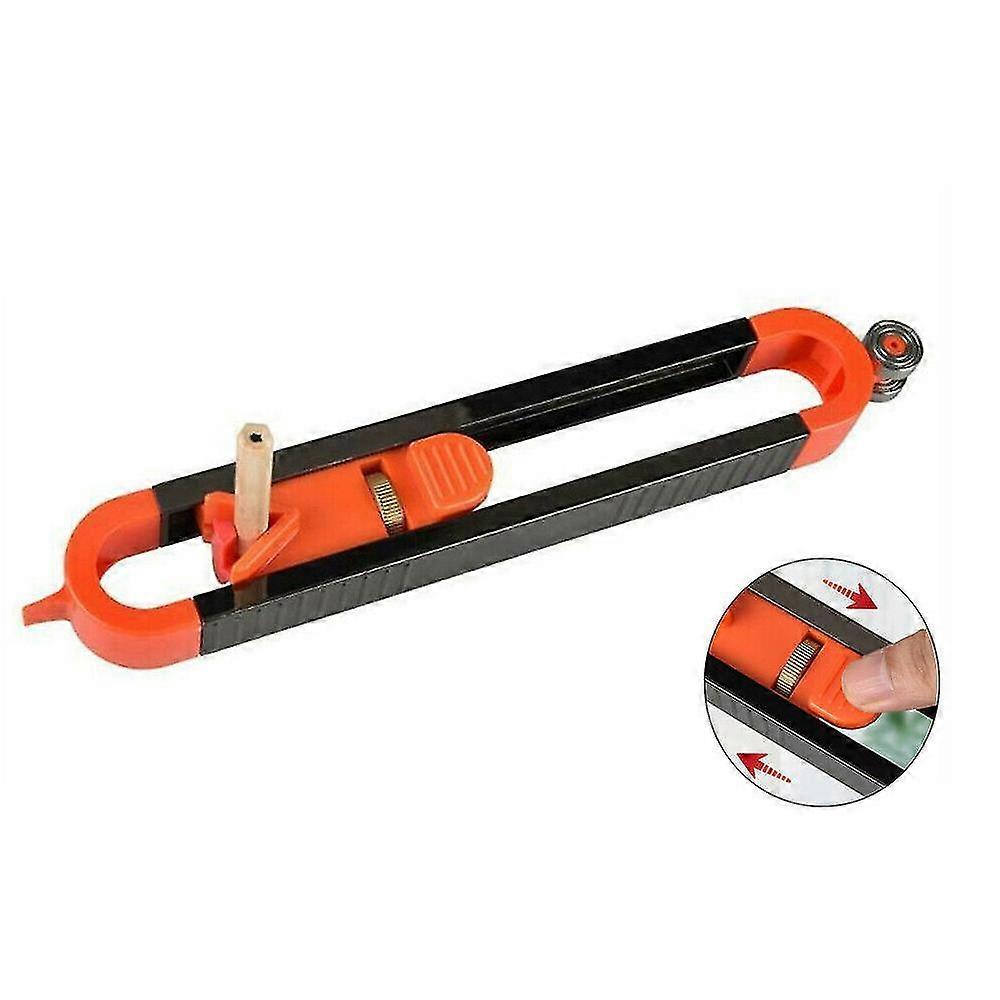 Carpenter Profile Scribing Tool Ruler Contour Gauge With Lock Measuring Tool