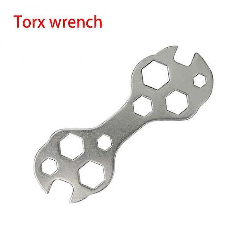10 In 1 Portable Multitool Wrench 8-17mm Hex Multihole Screw Wrench For Car Bicycle Universal Spanner Mechanical Repair Tool
