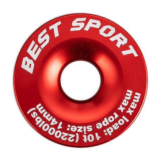 Recovery ring snatch block pulley  to synthetic winch towing rope made of aluminum alloy 4x 4 accessories for off-road xjcl