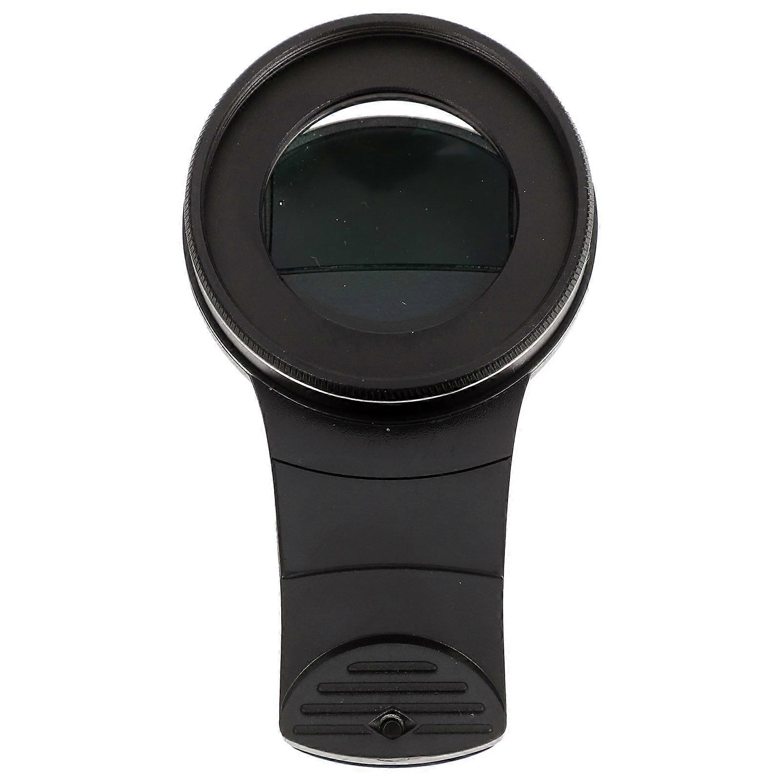 37mm Optische Externe High Definition 15X Macro Lens Camera Telefoon Lens Super Macro Lenzen met Clip Houder Vergrootglas (Zwart)