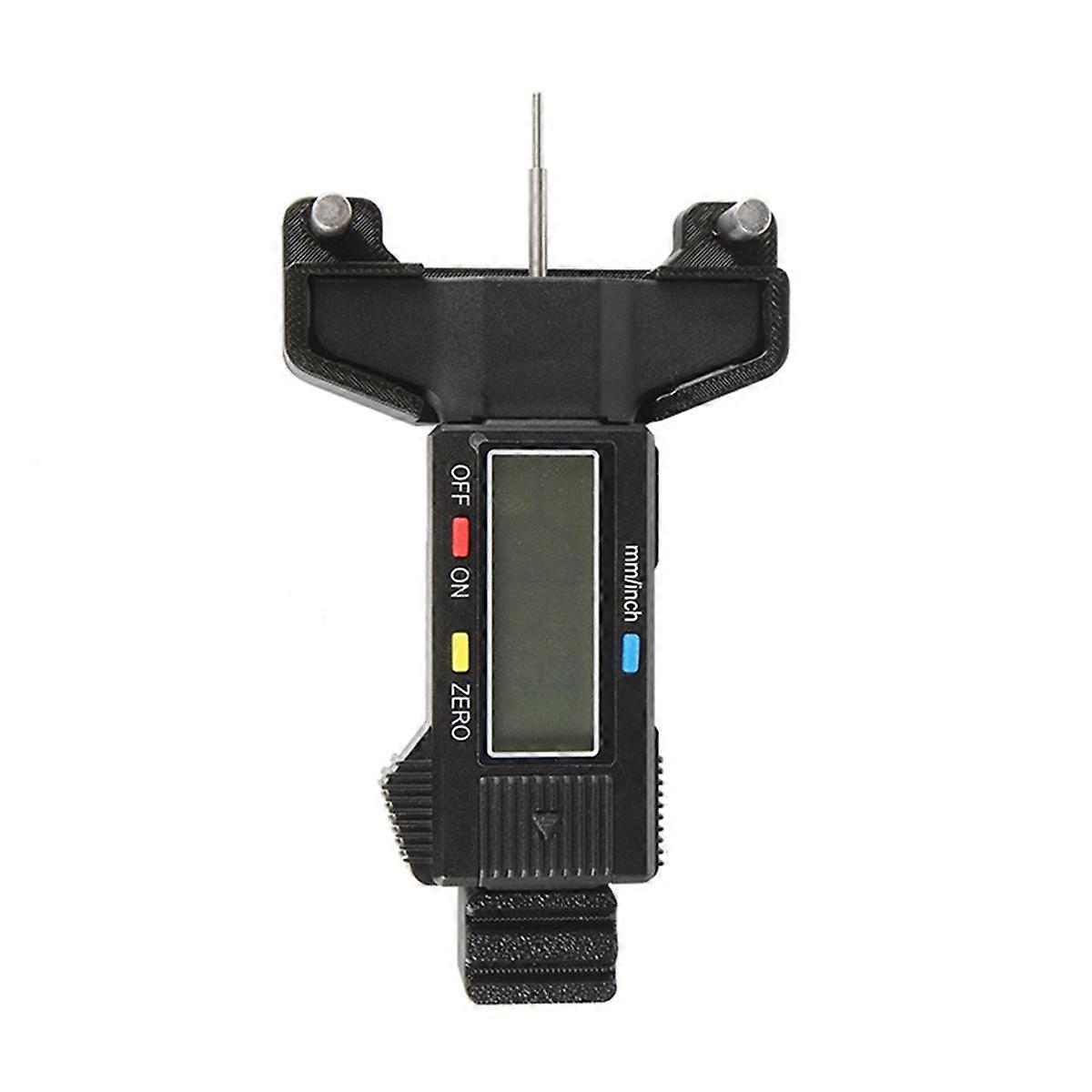 3D-skrivardelar 2GT Kuggrem Elastisk Tensiometer Synkron Remspänningsmätare Mätare Detektering Mätning Svart