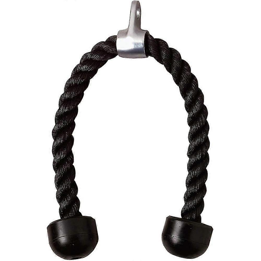Corde de triceps universelle Pull Down - Corde en nylon robuste de 28 pouces, facile à saisir et antidérapante ZXX