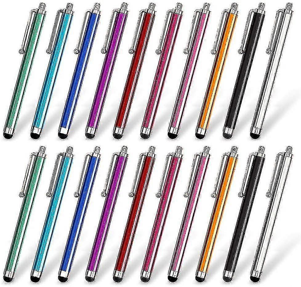 20pcs Touchscreen Stylus Pen For All Touchscreen Devices Random Color