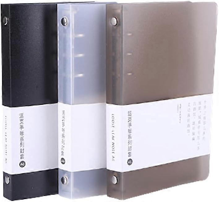 6 Round Binders For 8.5 "X 11" Paper, 1 Binder (3 Pieces)
