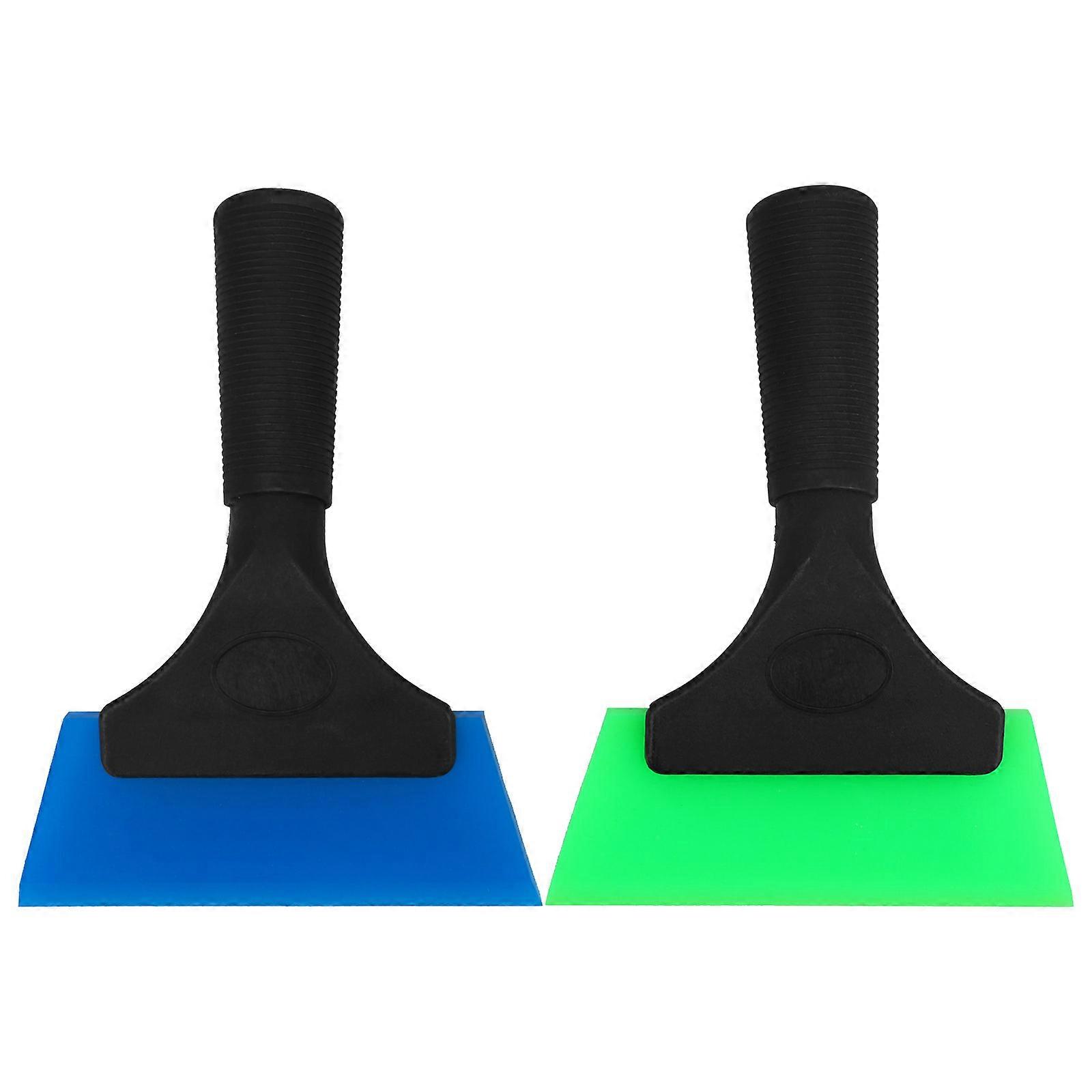 2pcs Auto Film Scraper Car Window Tint Squeegee Wallpaper Smoothing Tool Scraper
