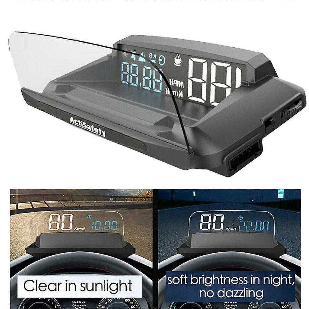 H400G/S Auto Gauge HUD GPS System Head Up Display Car Projector Speedometer With Alarm Function Car Electronic Accessories