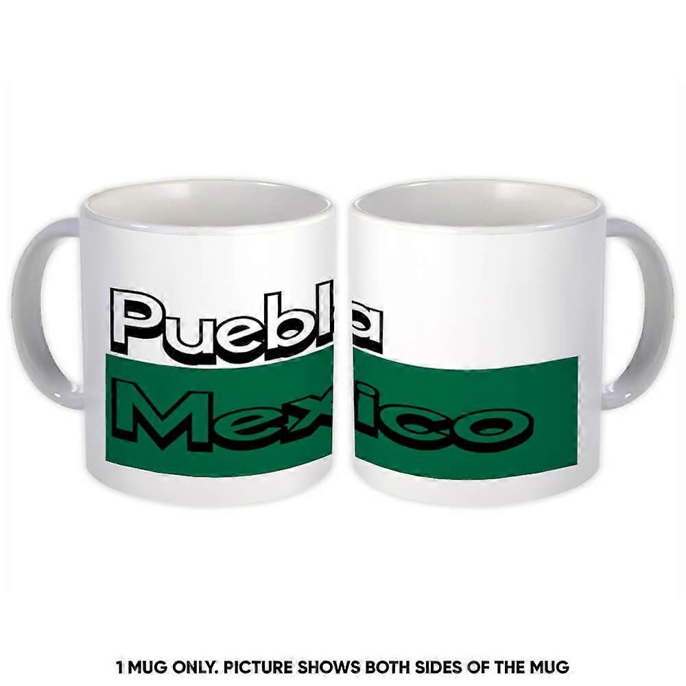 Gift Mug: Puebla Mexico Rectangle