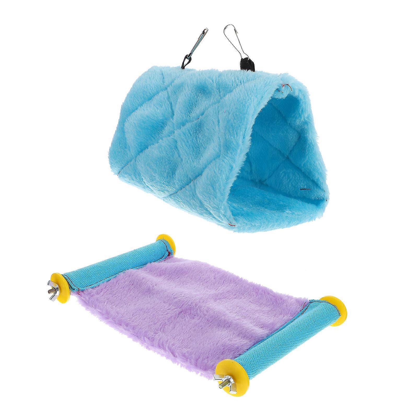 1 Set Parrot Living Nest Hammock Comfortable Bird Sleeping Bed Hanging Hamster Nest Pet Supply