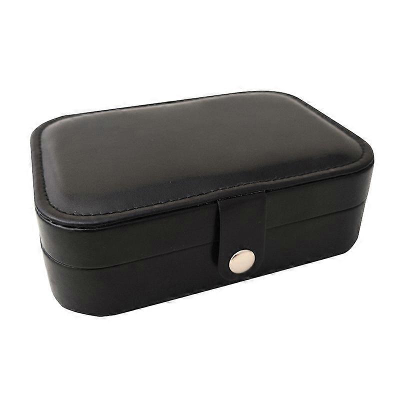 Jewelry box storage box double layer portable jewelry box home