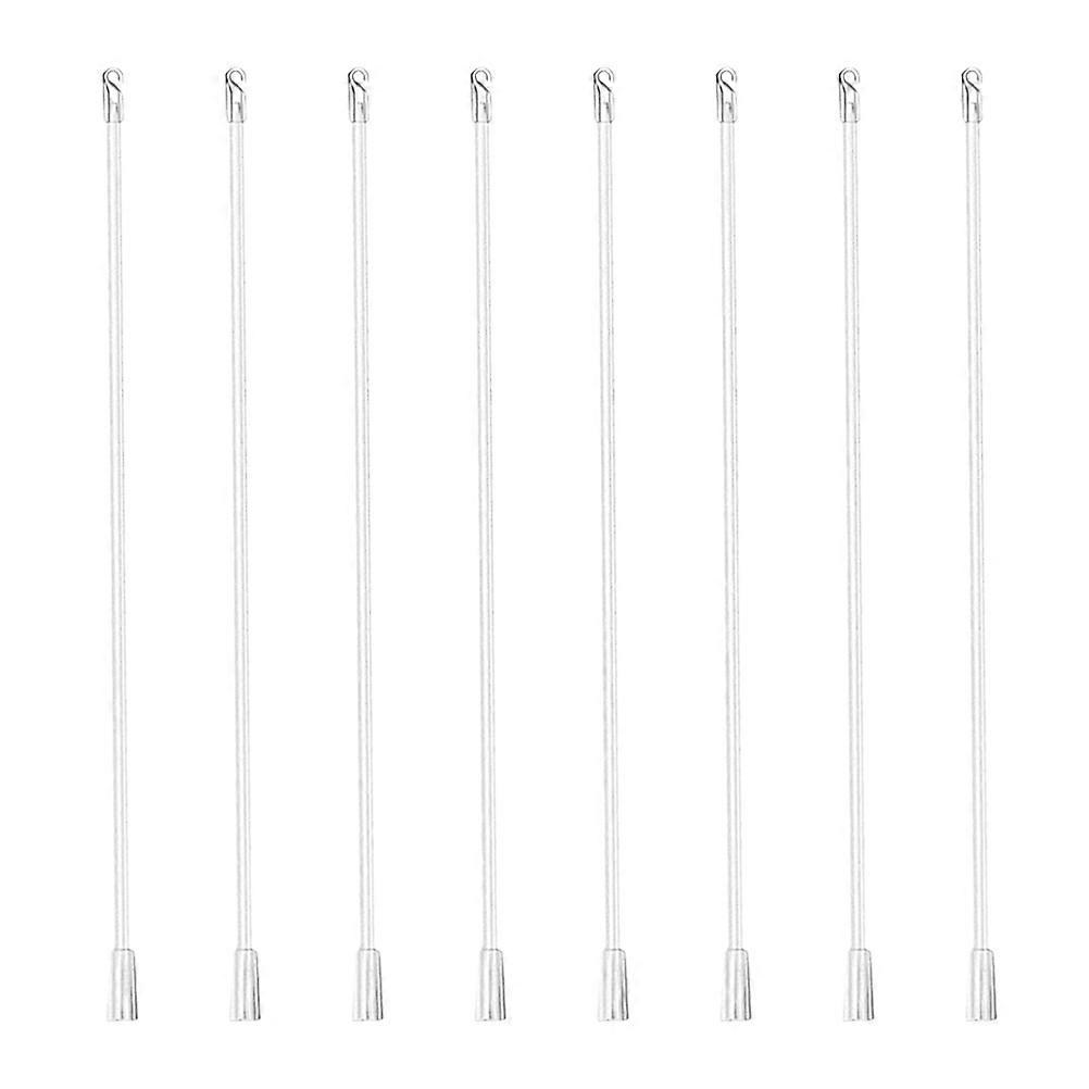 8pcs Vertical Blind Wand Venetian Blinds Pulling Rod Plastic Blinds Wand