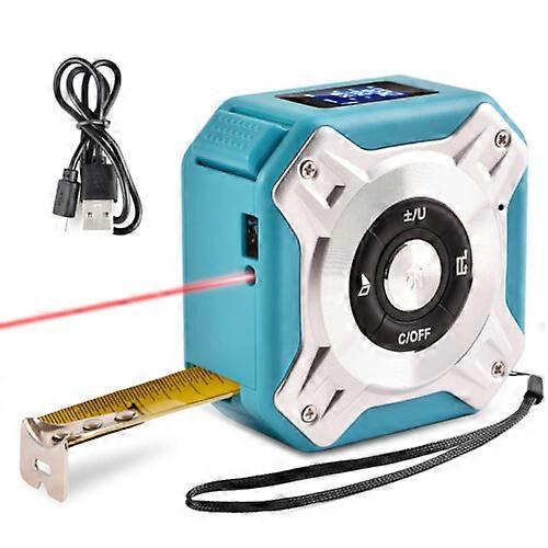 USB Rechargeable Digital Laser Distance Meter Measure Point Tape Rangefinder 40m
