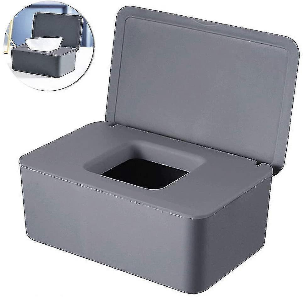 Wet Wipe Dispenser With Lid, Wet Wipe Box, Home Or Office