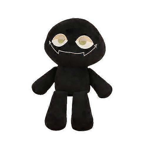 Slap Battles Bob Plush slap battle game Bob black and white plush doll