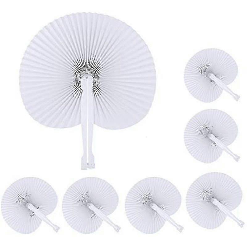 24 جهاز كمبيوتر شخصى الزفاف ورقة المشجعين القلب على شكل ورقة بيضاء المشجعين طوي جيب مروحة متوافقة مع الزفاف صالح حزب حقيبة حشو