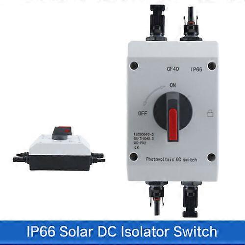 32A 4 POLE 1200VDC IP66 SOLAR/PV - TRUE DC ENCLOSED ROTARY ISOLATOR UKSH