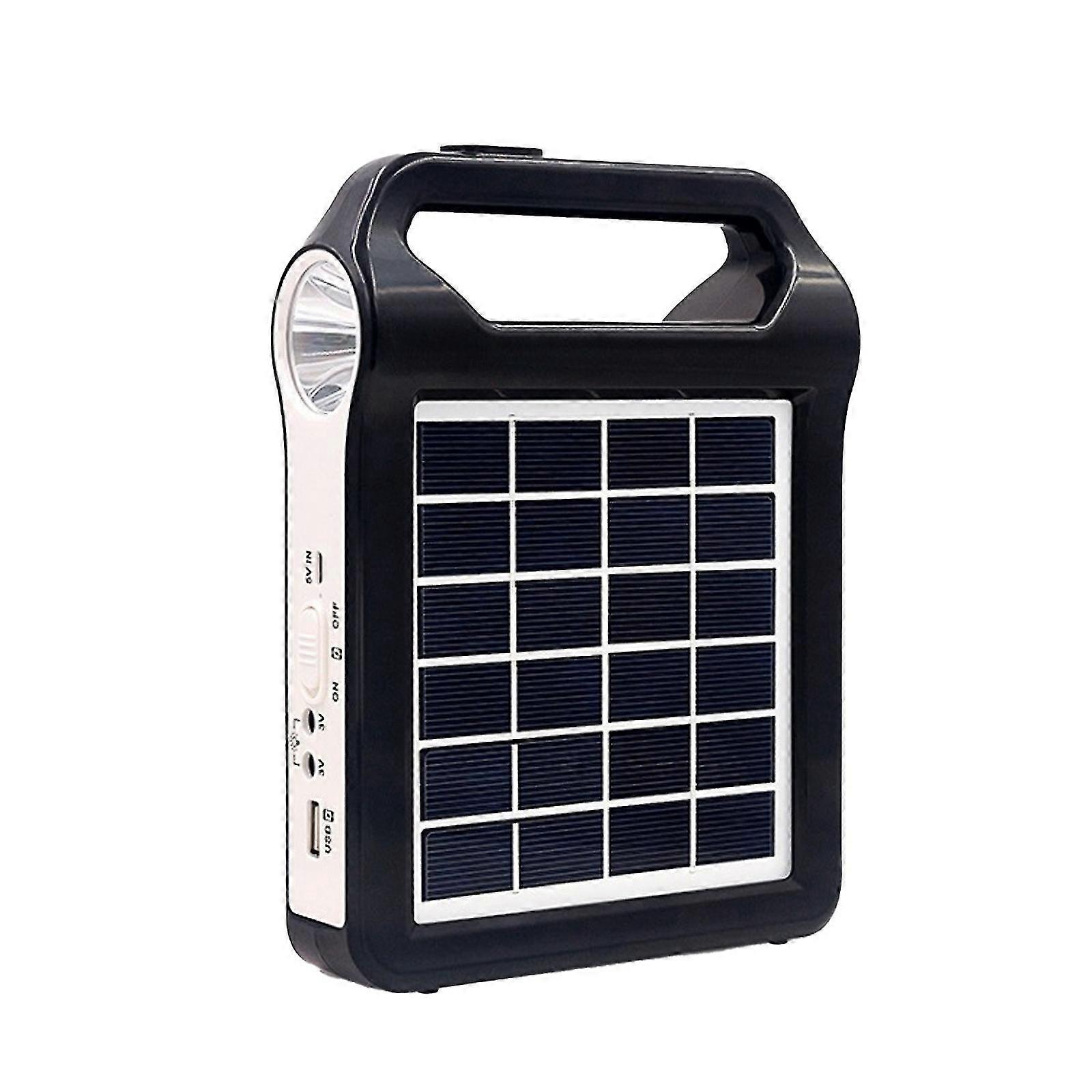 Portable Solar Panel Power System USB Charging Generator Camping With Cable