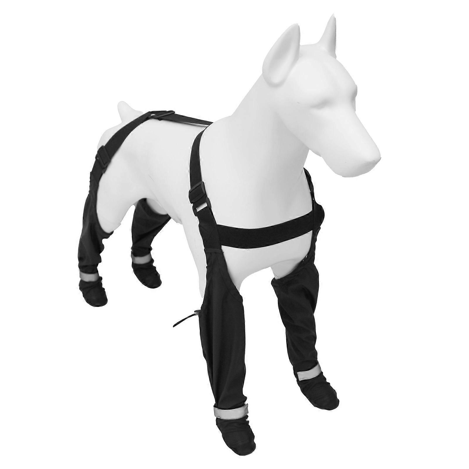 Suspender Dog Boot Leggings Winter Waterproof Nonslip Dog Shoes Durable Comfortable Adjustable Breathable Stylish for Outdoor Activity