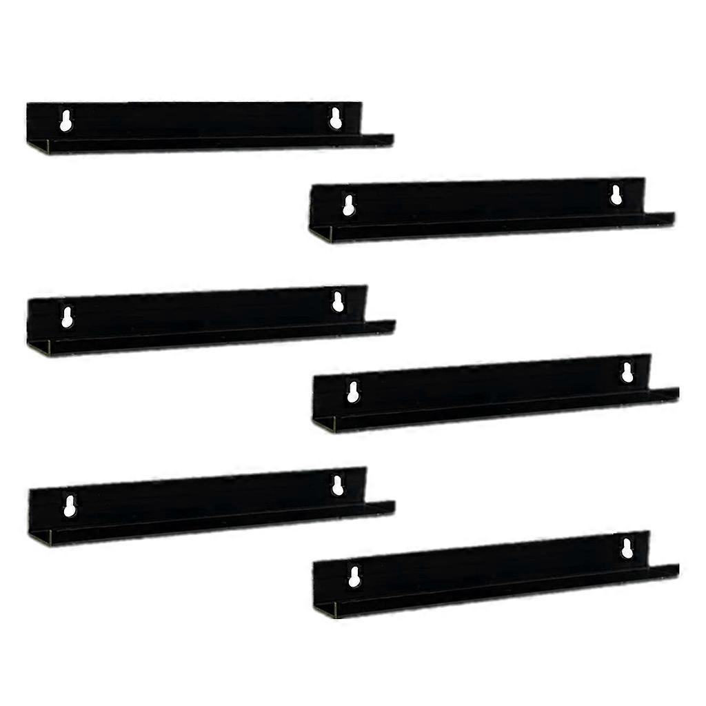 6 Pack Records Storage Acrylic Floating Shelf Album Vinyl Record Storage Rack