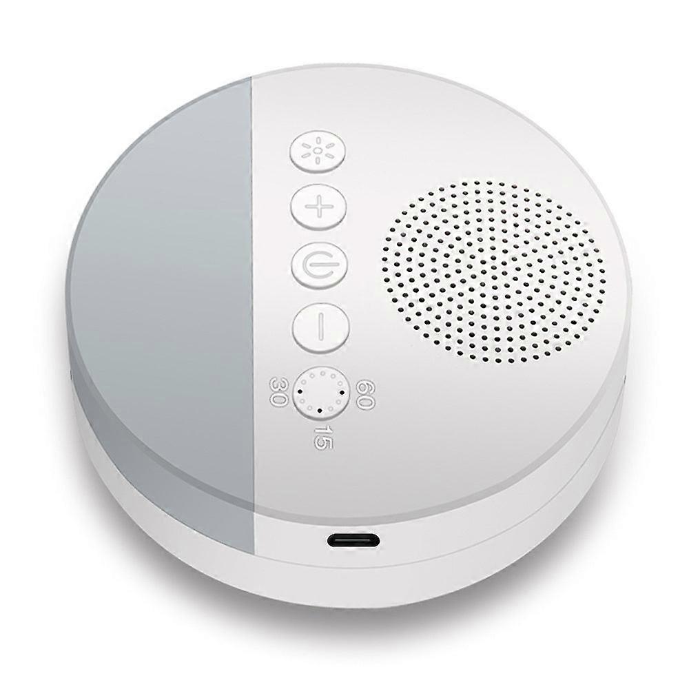 White Noise Sleep Hine Built-in 6 Soothing Sound Soft Breath Light 15/30/60 Intelligent Timing For People Oll Ages