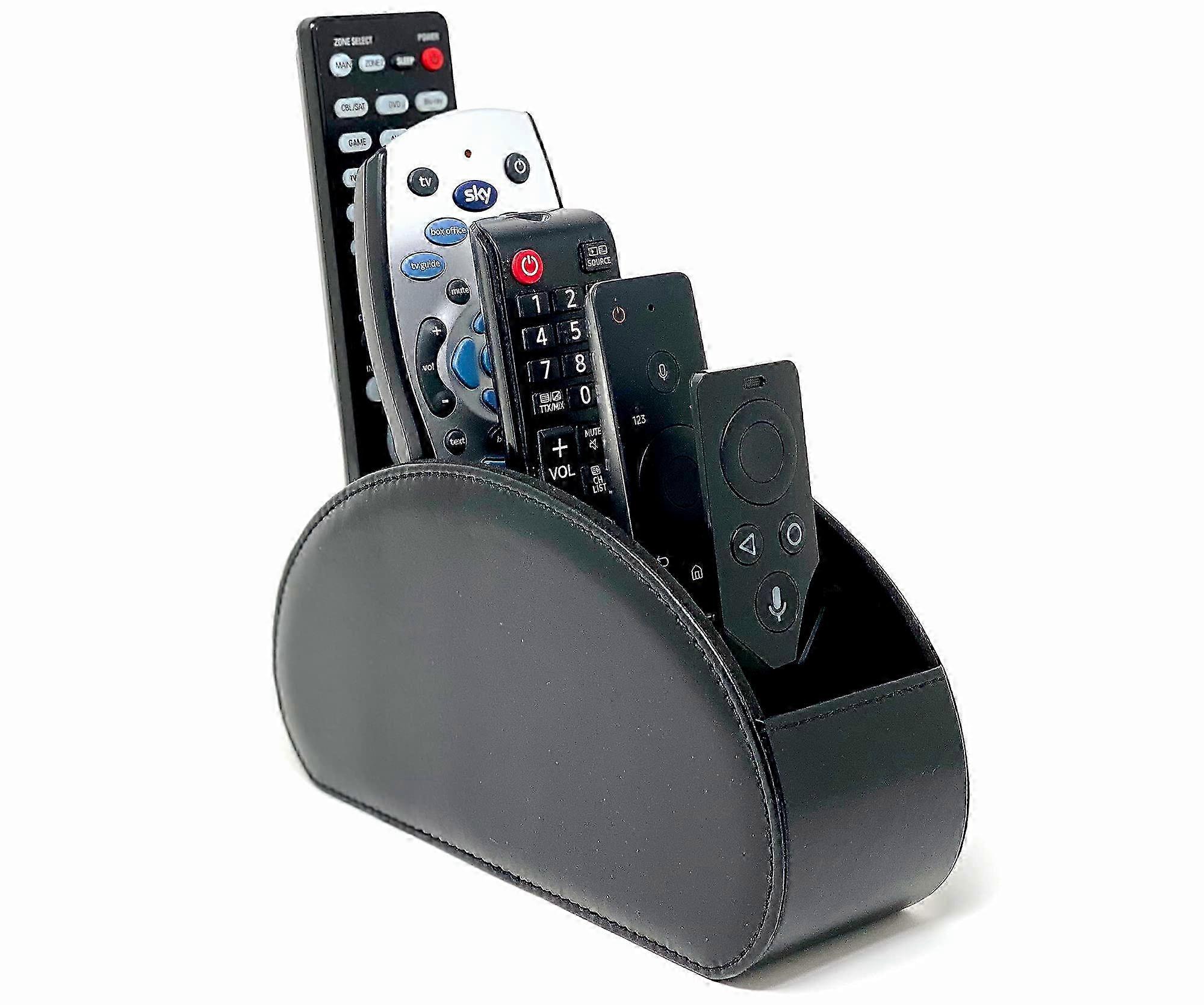 Remote Control Holder/Organizer, Desk Organizer 5 Compartments