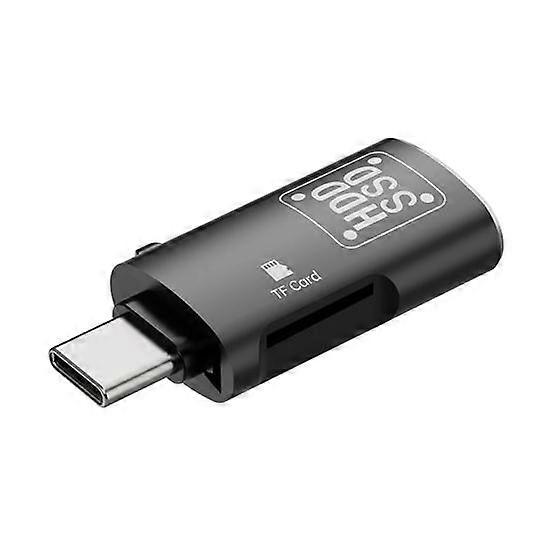 OTG-Adapter 2 Typ-C in 1 USB zu 3 Auto-Recorder TF-Kartenleser