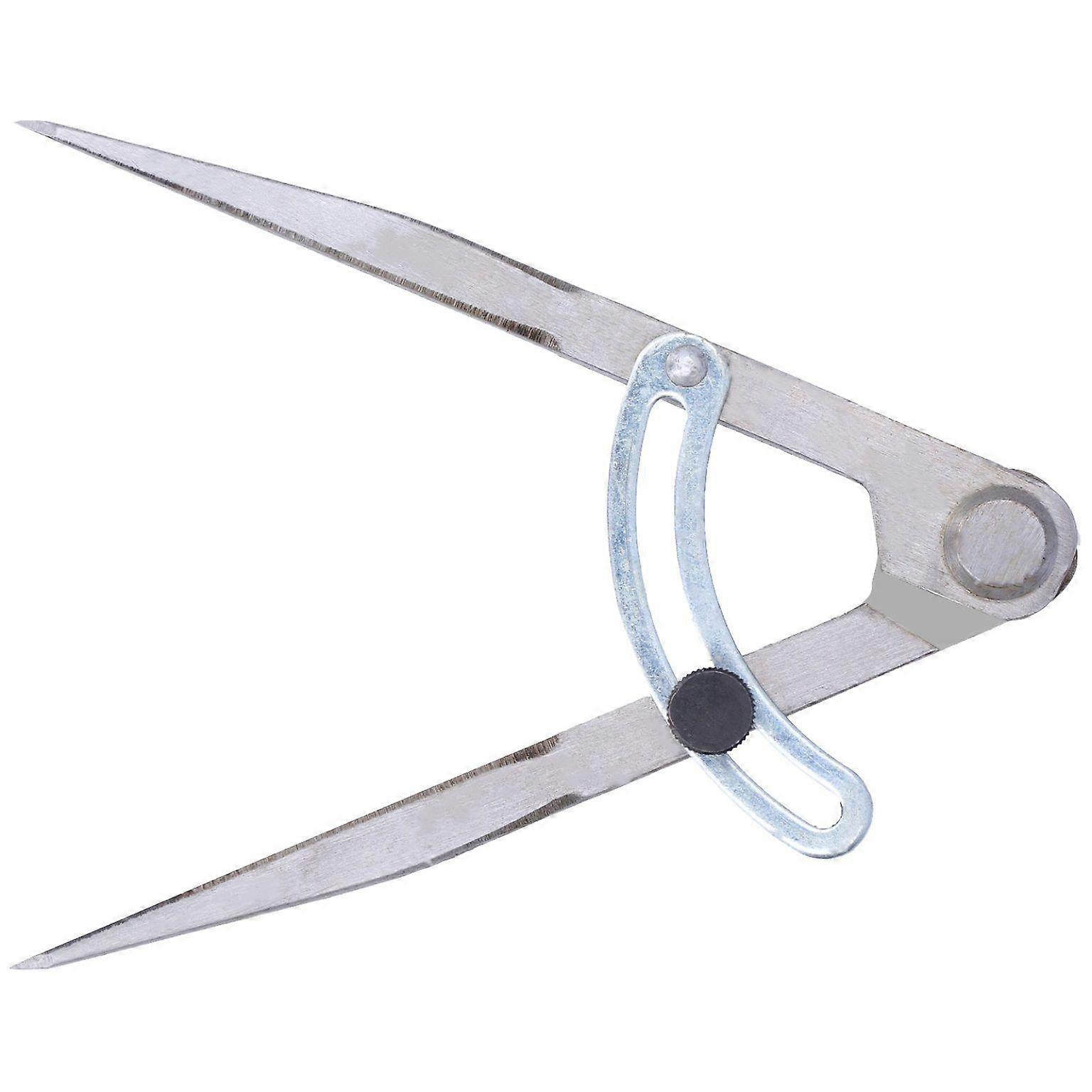 leather divider wing compass Wing Divider Gauge Compass Carbon Steel Adjustable