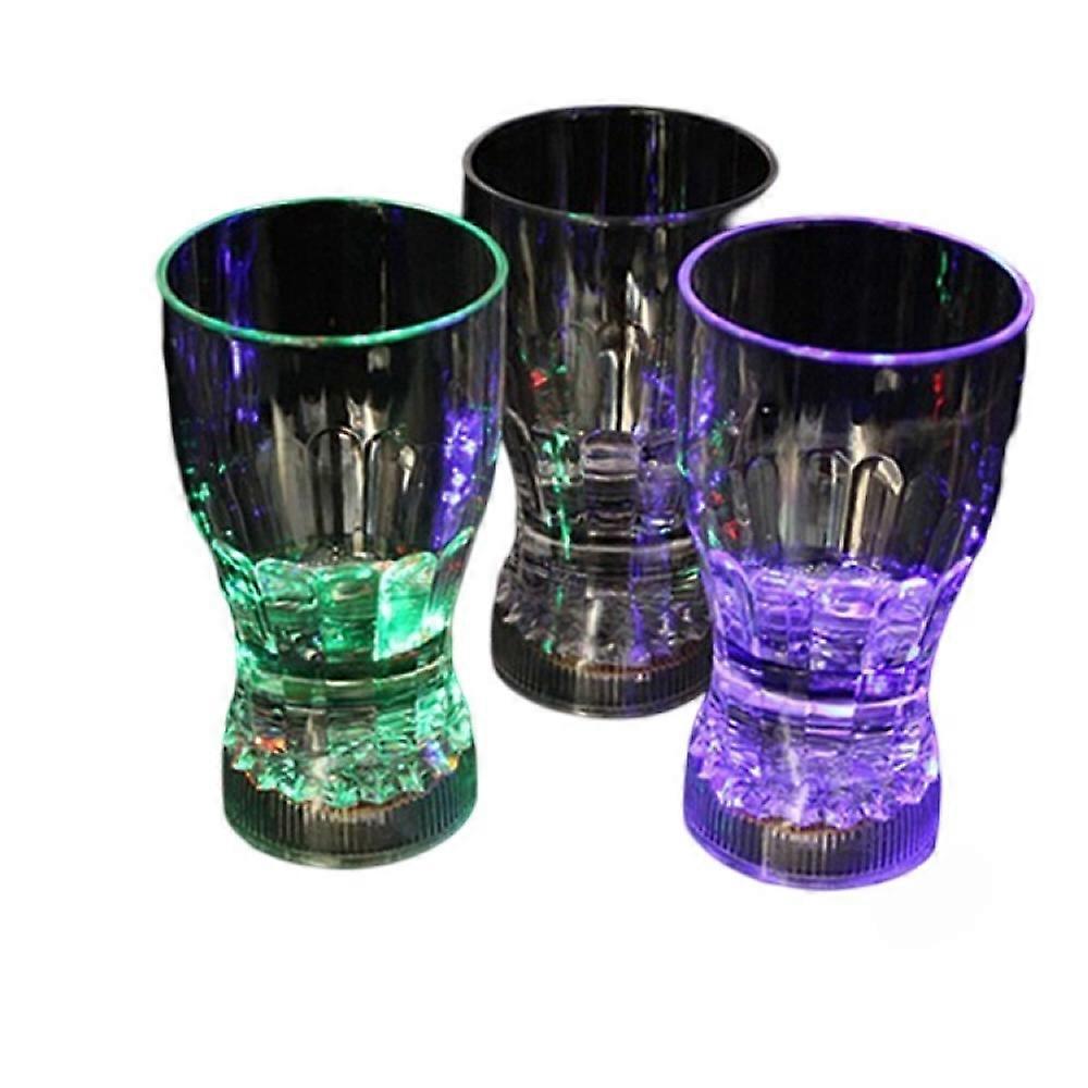 Cup add water to light up LED flash Cup colorful induction Luminous Cup gift Dragon Cup