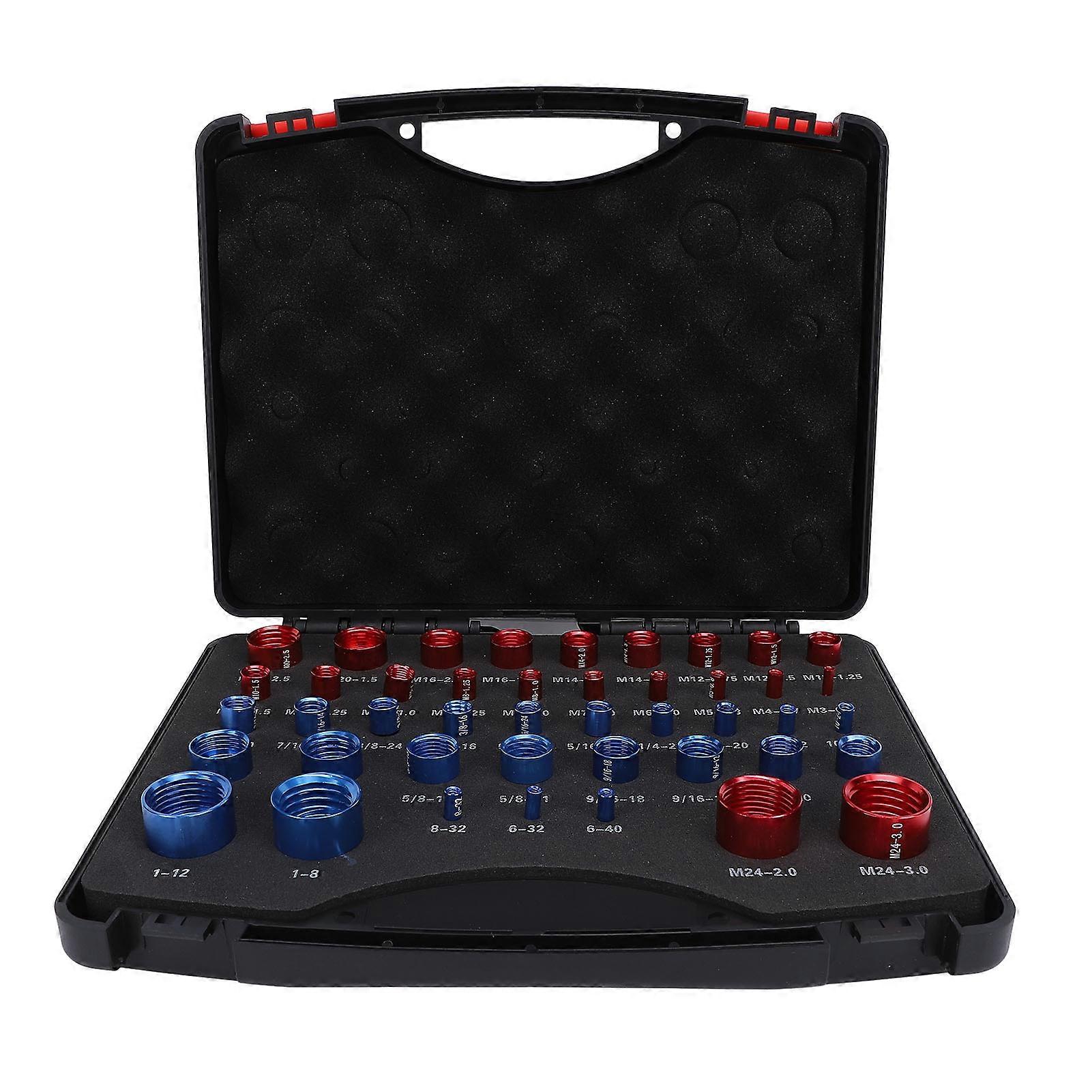 Thread Checker 23 Inch 21 Metric Portable Nut and Bolt Thread Size Checker Identifier For Tricky and Narrow Area