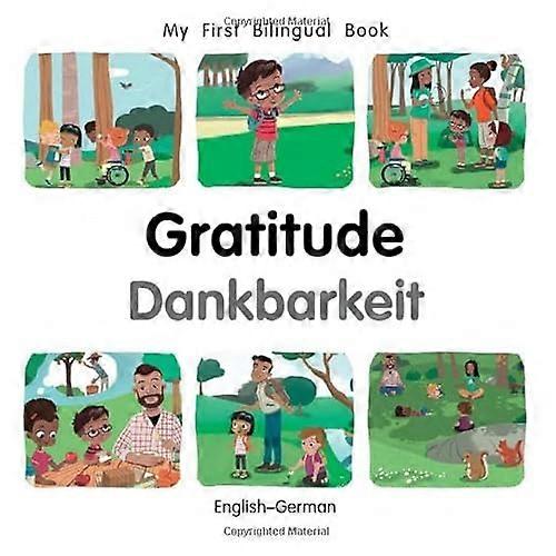My First Bilingual Book-Gratitude (English-German)