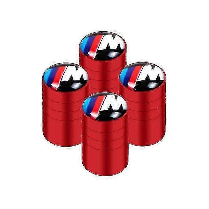 4 adet Metal Tekerlek Lastik Vana Kapakları Bmw M Güç Performansı Için Kök Kılıf M3 M5 X1 X3 X5 X6 E46 E39 E36 E60 E90 Oto Aksesuarları
