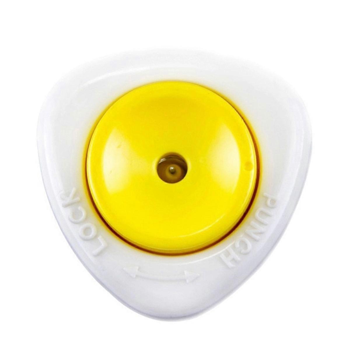 Egghuller i rustfritt stål for hardkokte egg