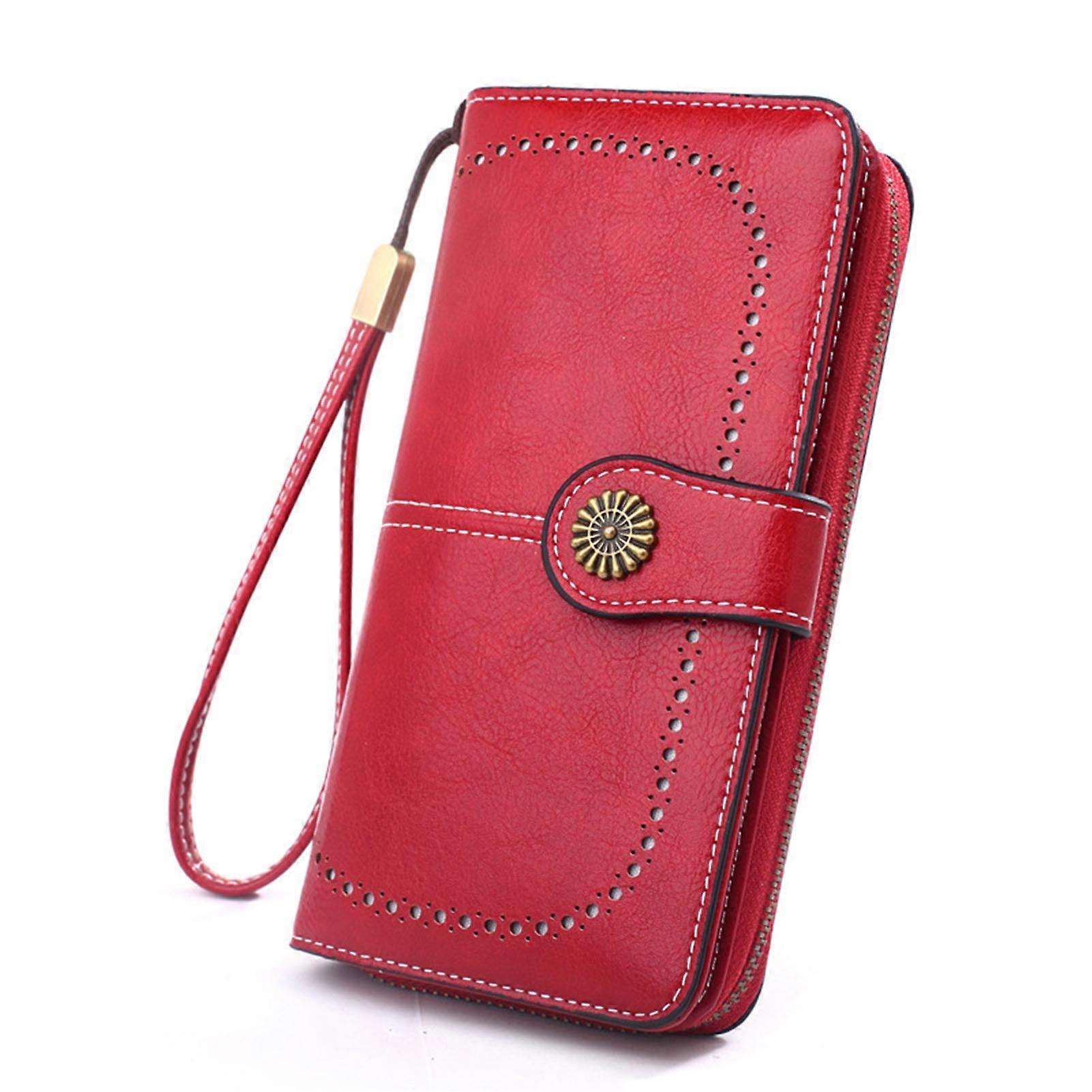 Leather Bifold Wallet RFID Secure Stylish