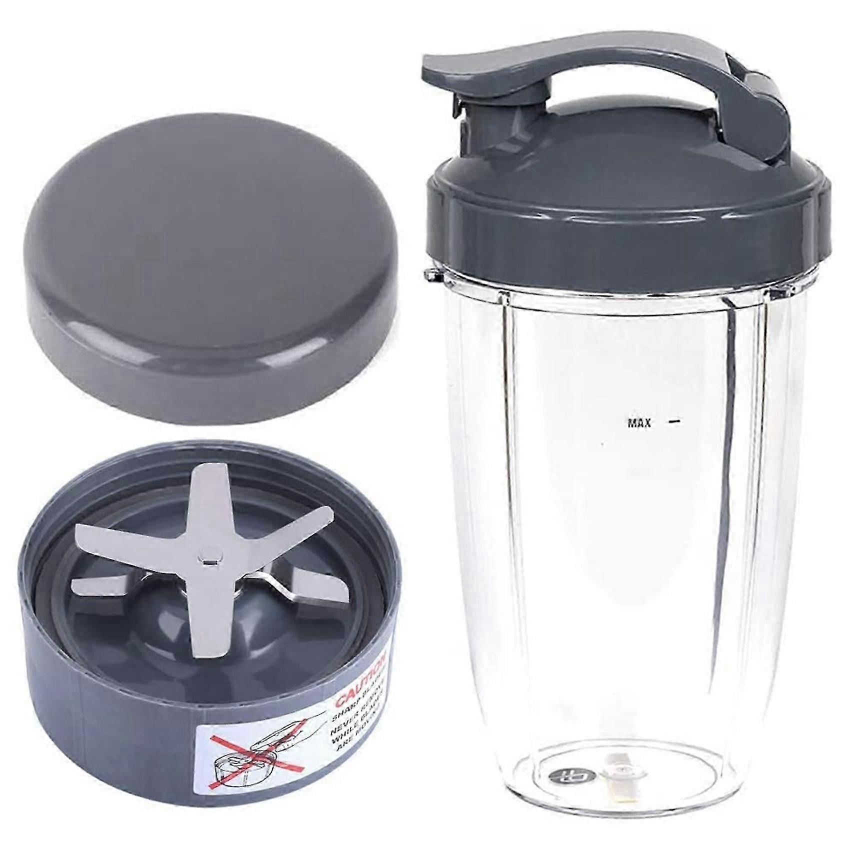 Accessory Kit for Compatible for Replacement Part,Lids and Blade and 24OZ Cups for Pro 600W/900W