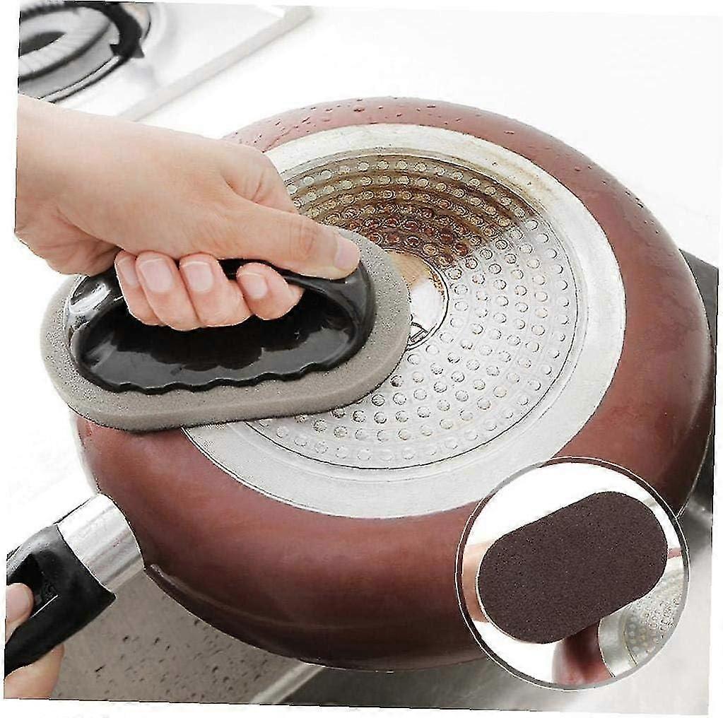 One-piece Solid Cleaning Brush Decontamination Floor and Sponge Handle Brick Brush Pot Bath Brush