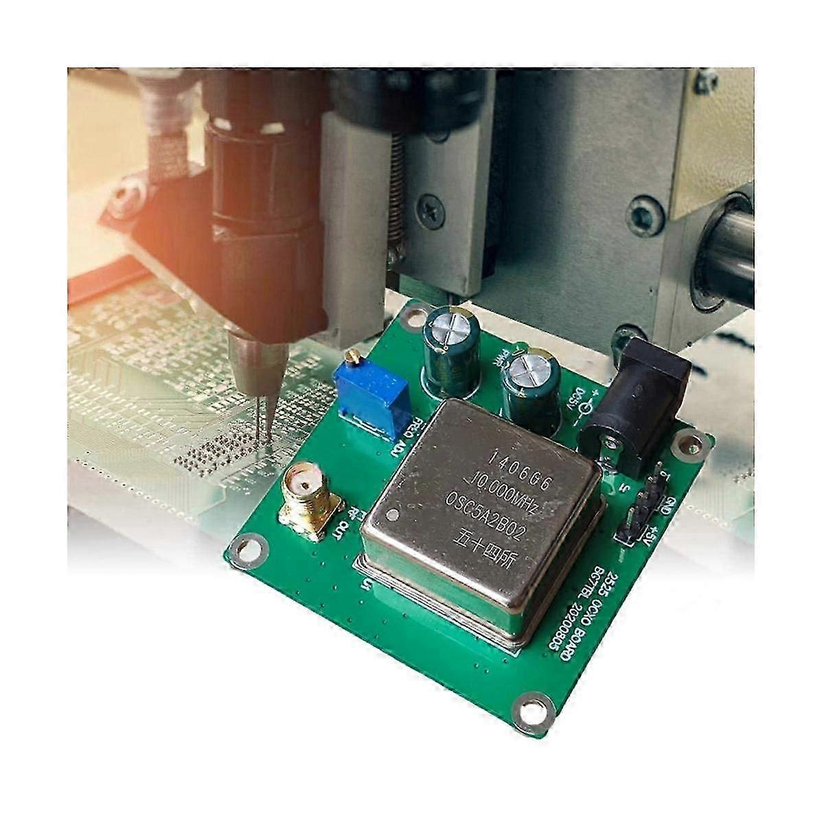 10MHz/13DBM 10M OCXO Frequency Standard Board, Constant Temperature Crystal Oscillator Sine Wave Output
