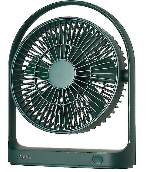 Table Mini Usb Strong Wind Rechargeable Desk Fans Wireless With 4 Gear Wind Speed 270 Degree Rotate