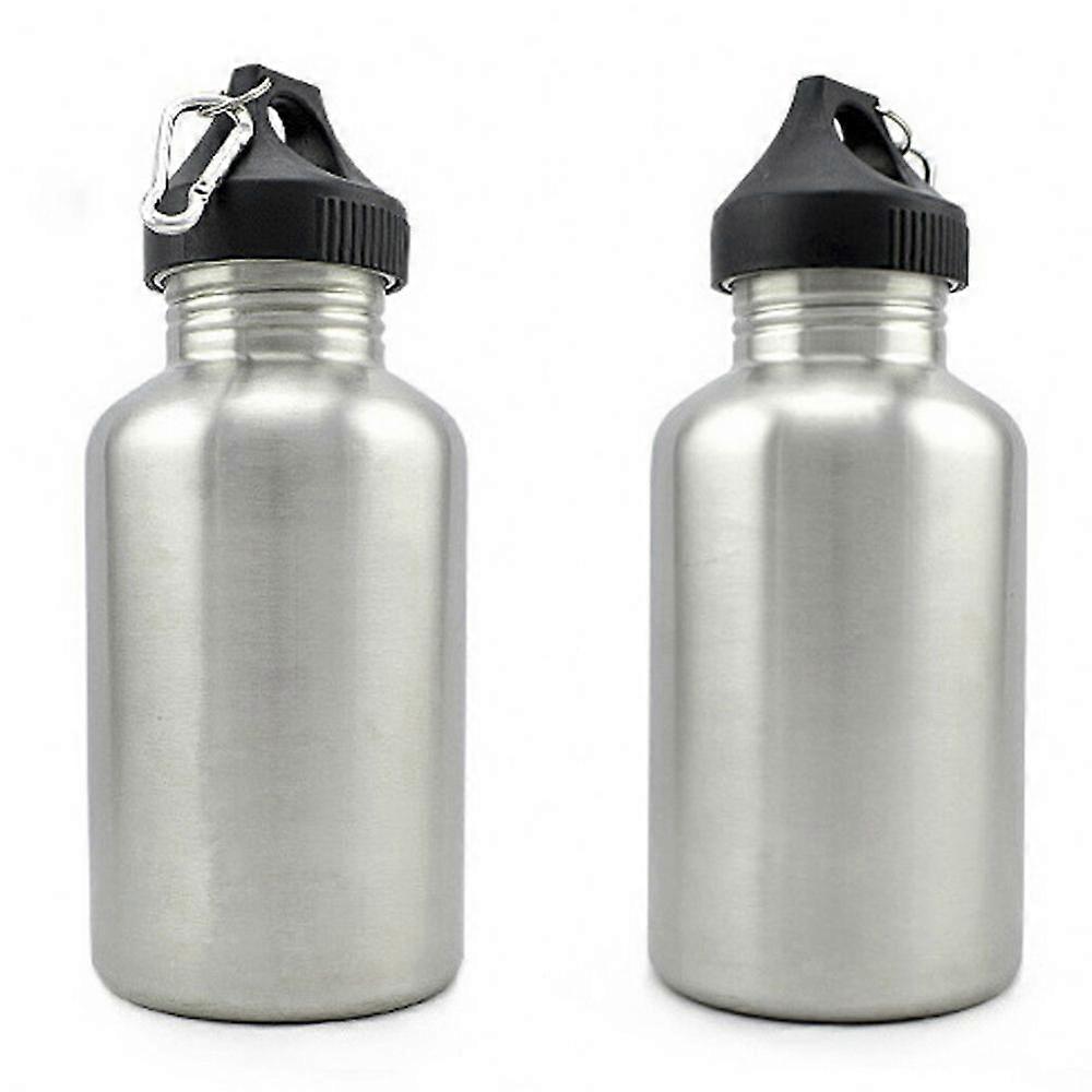 2L 户外运动不锈钢水瓶大容量杯水瓶健身房骑行登山瓶饮具