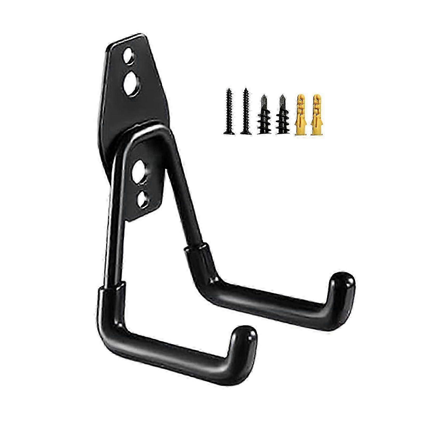 Raskas autotallikoukku ruuveilla seinälle kiinnitettävä metallinen apuvälineteline monitoiminen pyörätikkaat puutarhatyökalut järjestäjä riippuva säilytysteline b hk