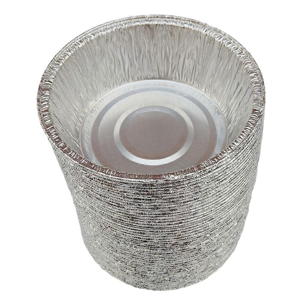 Round Aluminum Deep Pie Pans Disposable for Baking Roasting Broiling Cooking