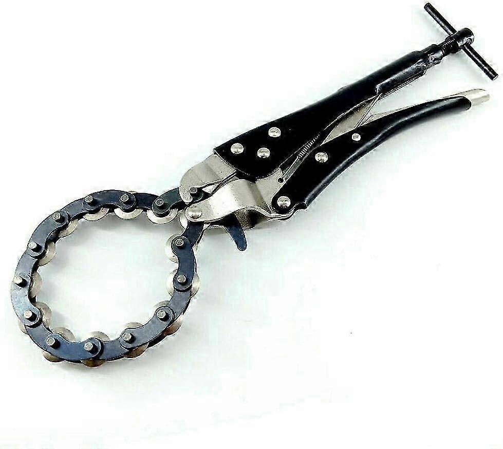 قاطع أنابيب العادم ، قاطع أنابيب العادم وأنبوب العادم قاطع سلسلة قفل الأنبوب العالمي (أسود) v