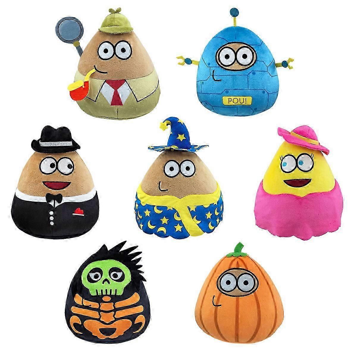 My Pet Alien Plush Toy Pou Stuffed Doll Game Peripheral Doll Kid Gift